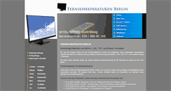 Desktop Screenshot of fernsehreparaturen-berlin.de